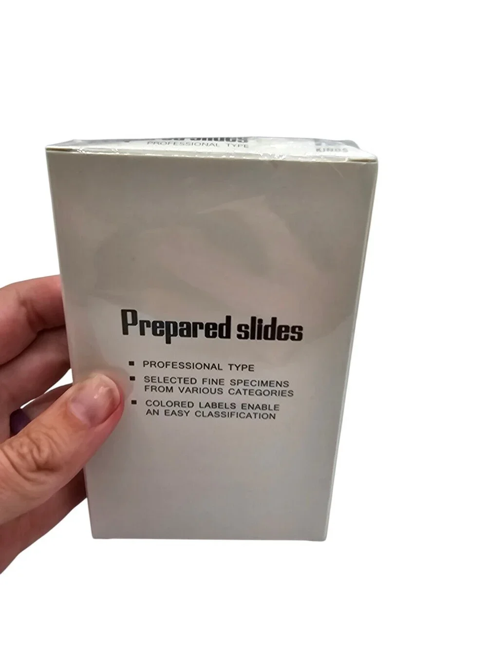 12 Prepared Microscope Slides Set of Animals Insects Plants Flowers